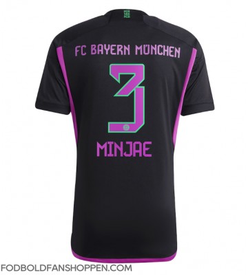 Bayern Munich Kim Min-jae #3 Udebanetrøje 2023-24 Kortærmet